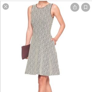 Banana Republic Fit and Flare Knit dress